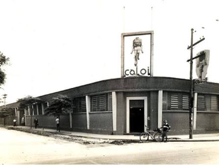 Primeira fábrica da Caloi no bairro do Brooklin